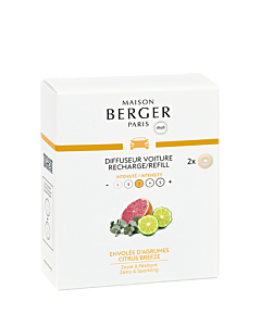 Maison Berger Set of 2 Citrus Breeze Ceramic Refills
